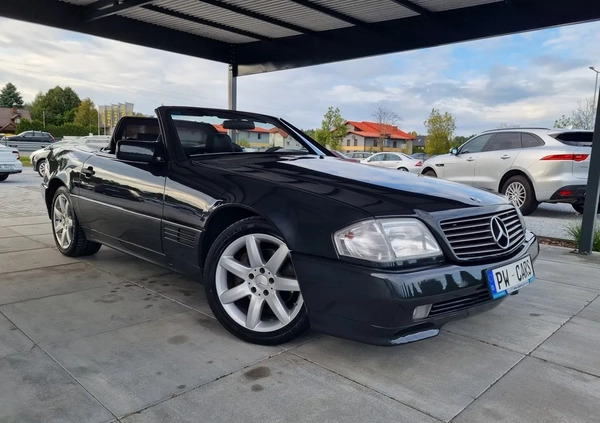 Mercedes-Benz SL cena 44900 przebieg: 189000, rok produkcji 1990 z Lewin Brzeski małe 326